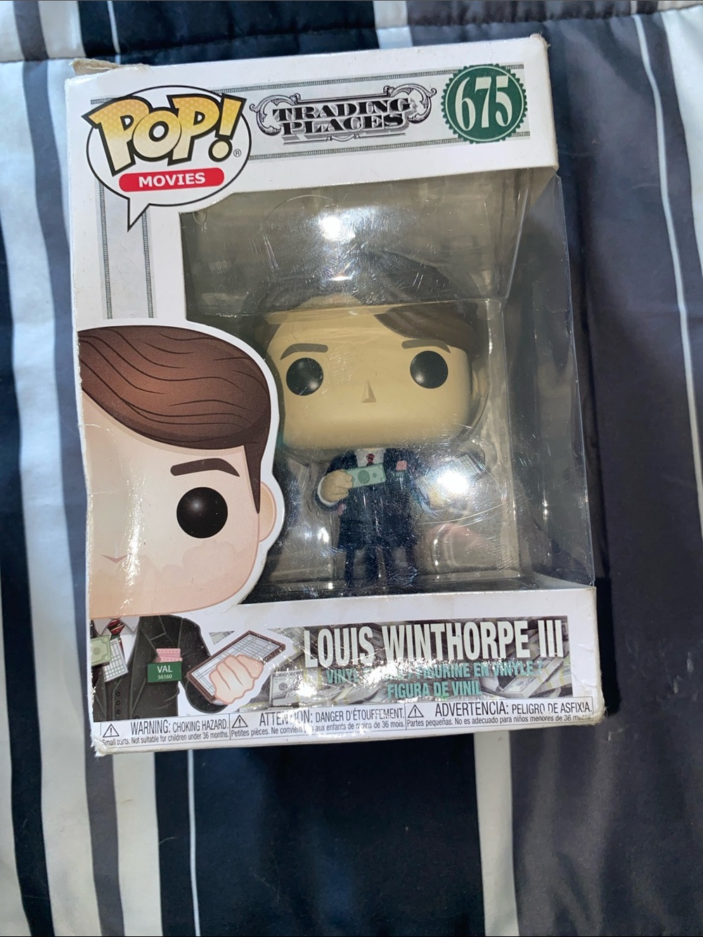 Funko Louis Winthorpe III Vinyl Figure - Blue Suit, Tan Hair
